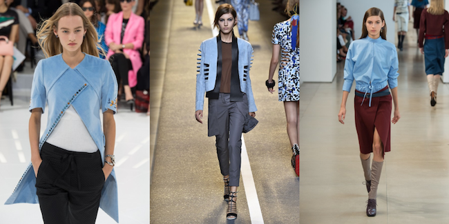 Trendfarbe Hellblau 2015 Sommer Modepilot Mode Fashion