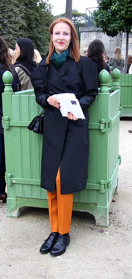 Modepilot-Streetstyle-orange Hose-Fashionweek-paris-Mode-Blog-Barbara Markert