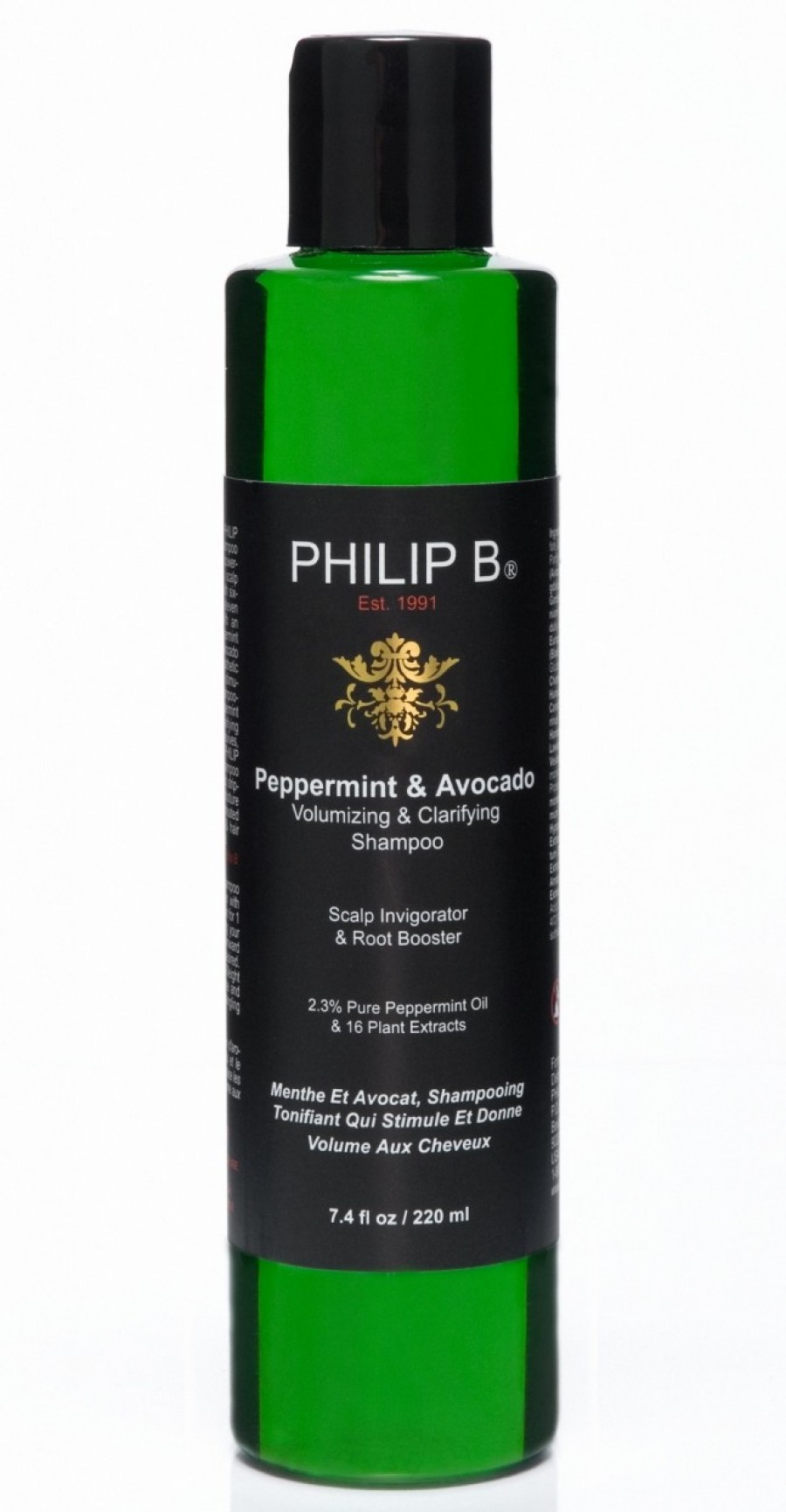 PB Peppermint & Avocado Shampoo 220ml