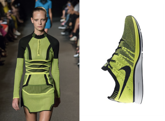 Alexander Wang Flyknit Nike 2015 dress Modepilot