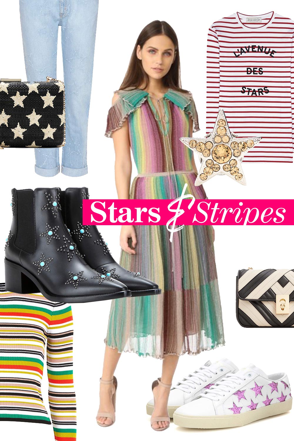 Fashion Challenge: Stars & Stripes