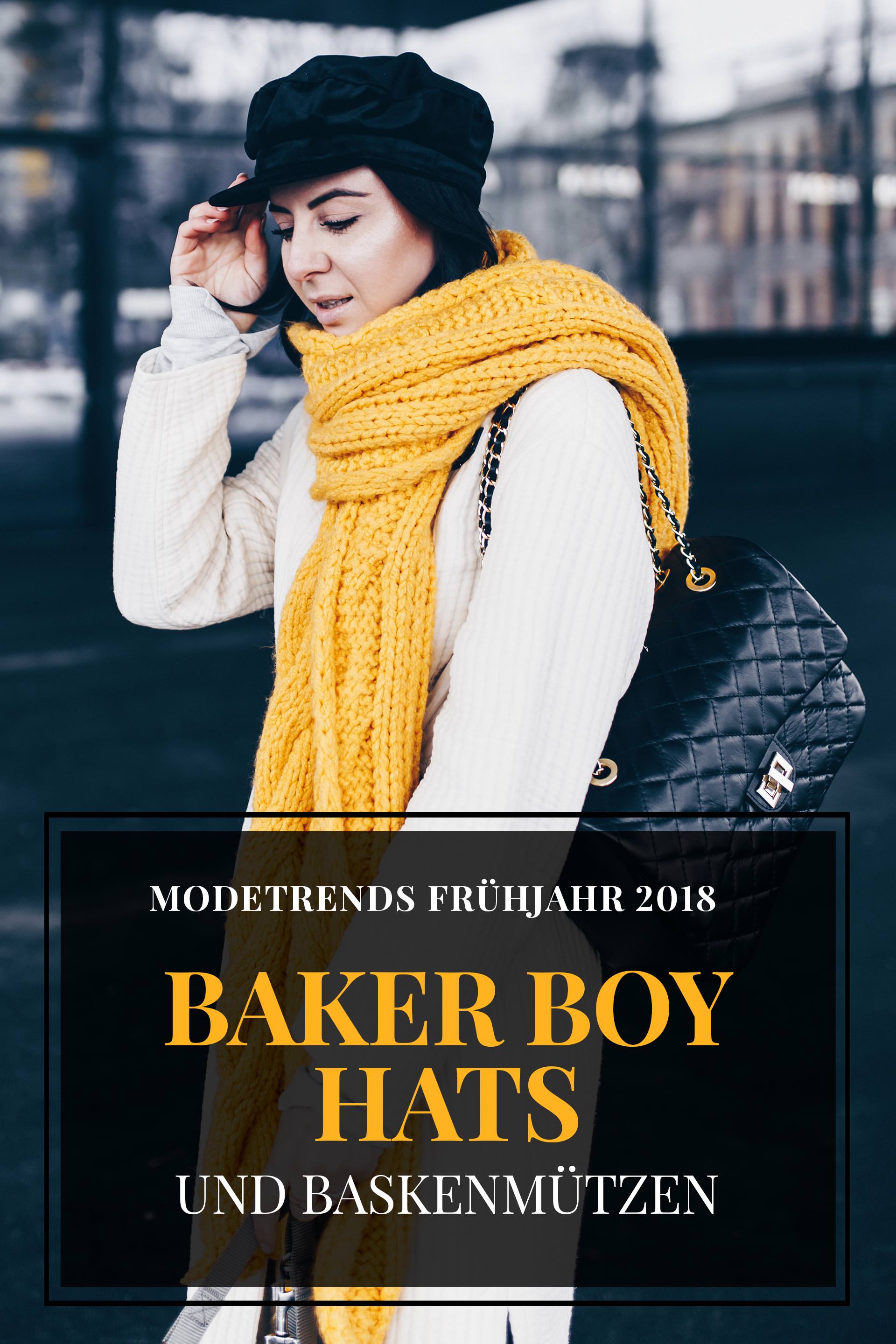 Modetrends Frühjahr 2018: Baker Boy Hats und Baskenmützen