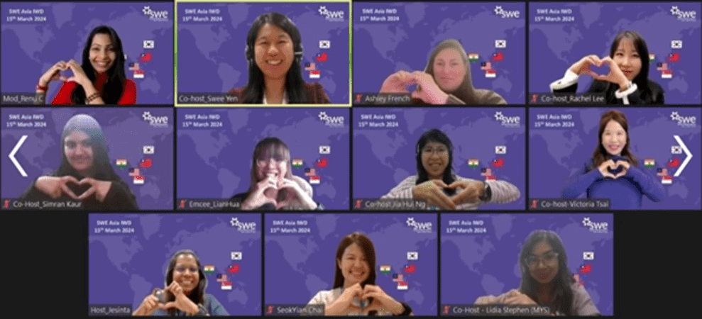 SWE Asia-Pacific’s “Fostering Impactful Leadership for an Inclusive World for Women” Webinar